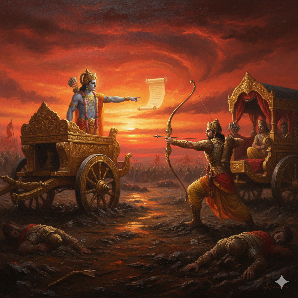 Karna’s Loyalty: The Cost of Misplaced Dharma 6 misplaced loyalty