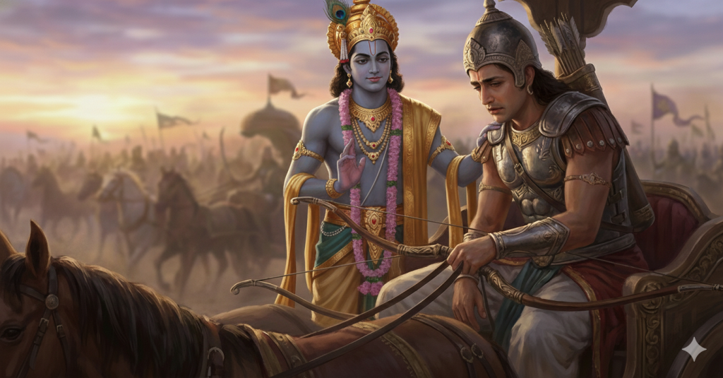 Arjuna’s Breakdown Before Kurukshetra: The Forgotten First Chapter 6 warrior anxiety