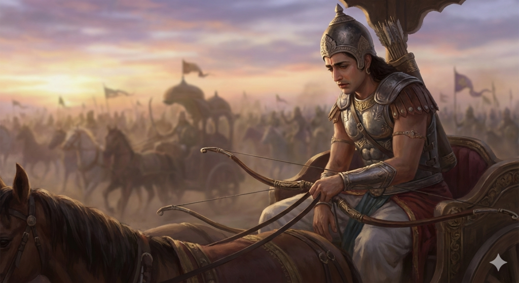 Arjuna’s Breakdown Before Kurukshetra: The Forgotten First Chapter 5 Arjuna fear